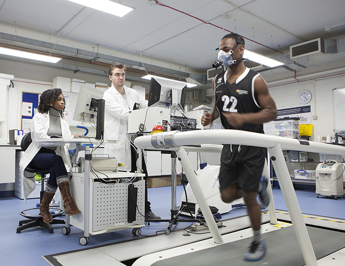 Image -  Our&nbsp;state-of-the-art&nbsp;Sport and Exercise Physiology Laboratory&nbsp; 
  With a&nbsp;huge range of physiological assessment&nbsp;equipment&nbsp;where you can measure&nbsp;lactate threshold, VO2 max, and speed of power output for improving athletic performance&nbsp;in a range of physical and sporting activities.&nbsp;  &nbsp;  