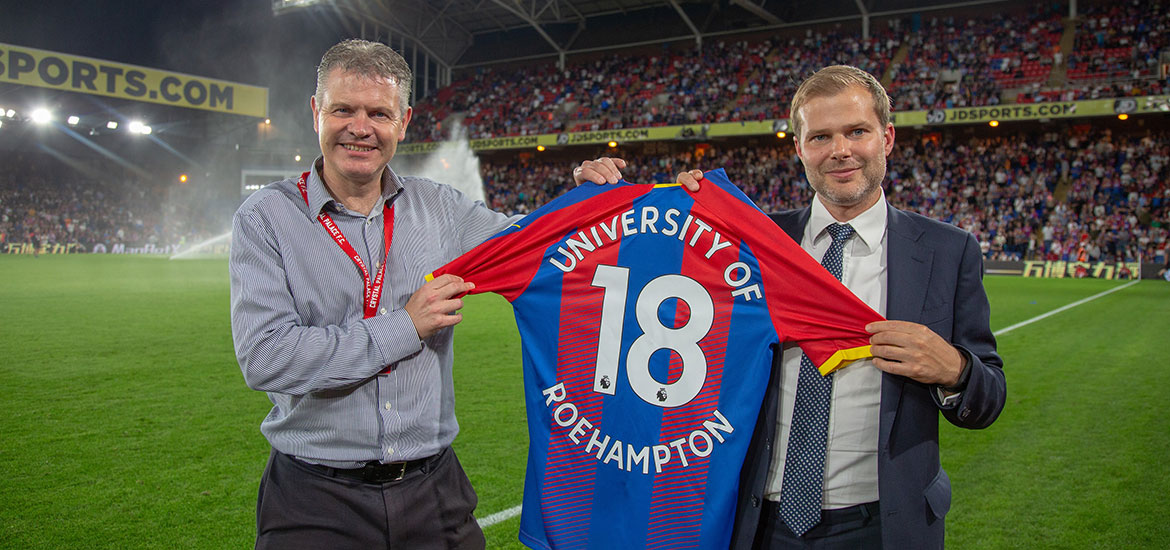 Image - University of Roehampton partners with Crystal Palace FC