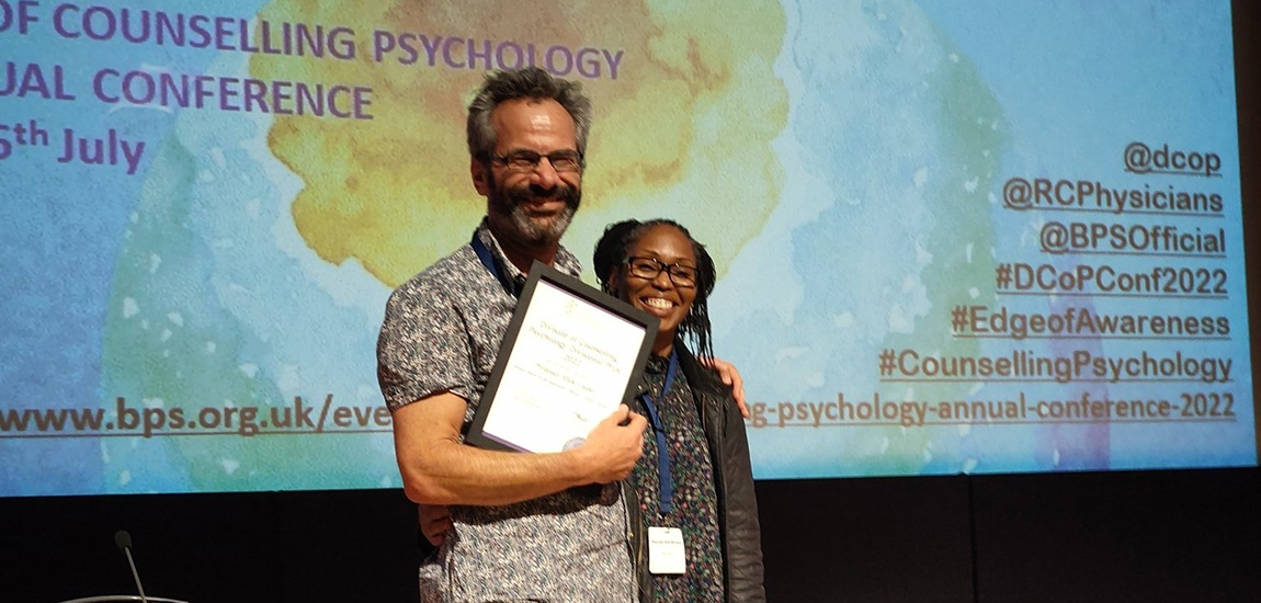 Image - Prof. Mick Cooper wins Division of Counselling Psychology Annual Award for Research Supervision
