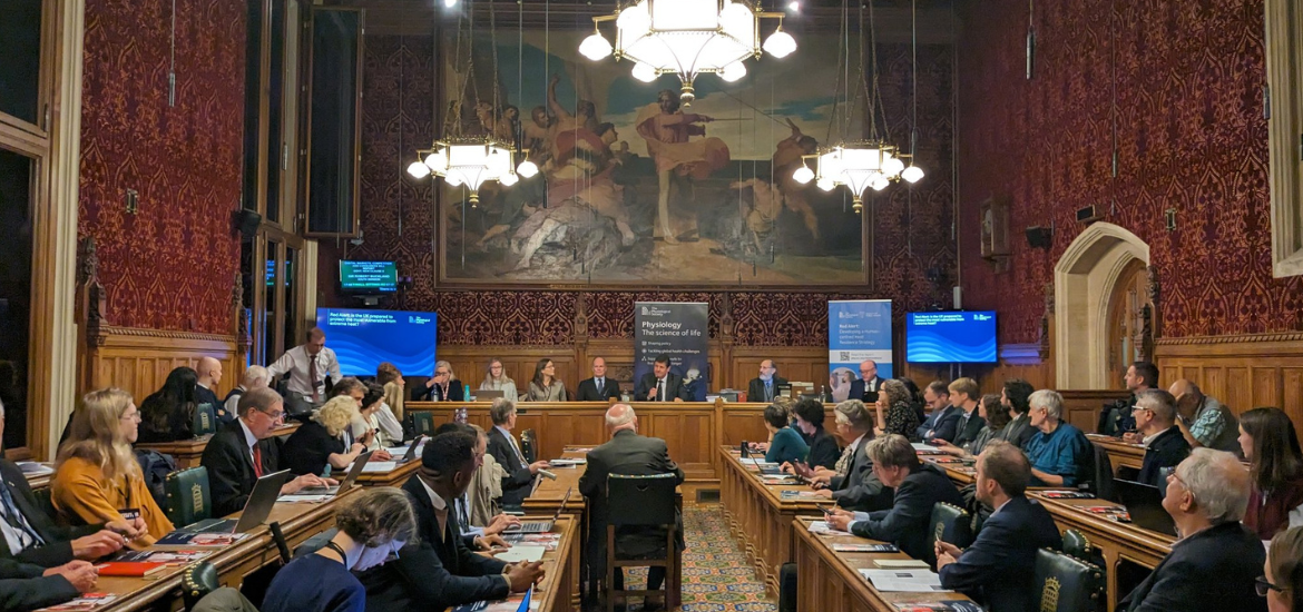 Image - Dr Chris Tyler represents Roehampton at the Parliamentary and Scientific Committee Meeting, discussing the topic of heat readiness. 